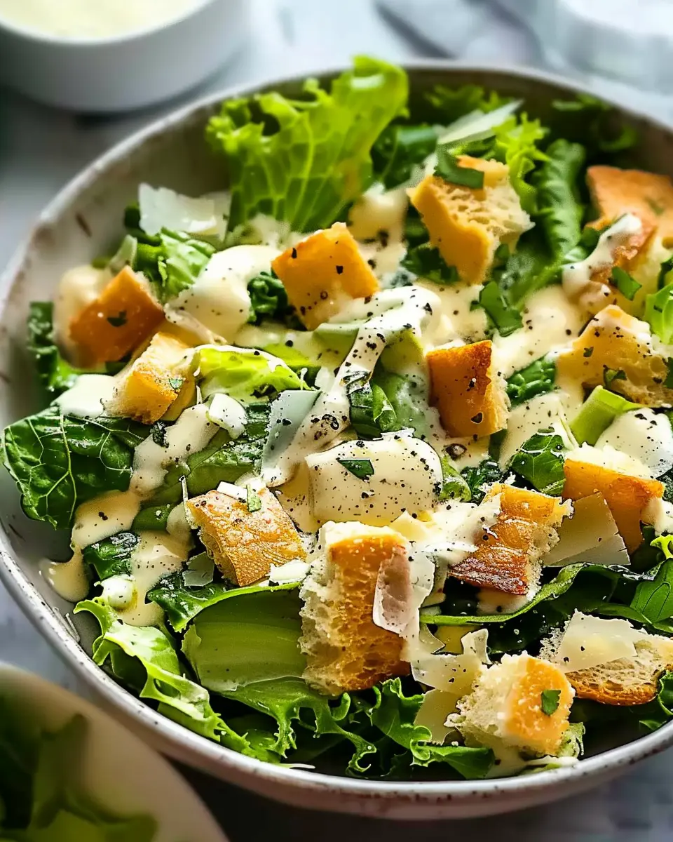 Irresistible Caesar Salad Dressing Recipe You’ll Love with Turkey Bacon